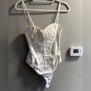 Zara new with tags white bodysuit